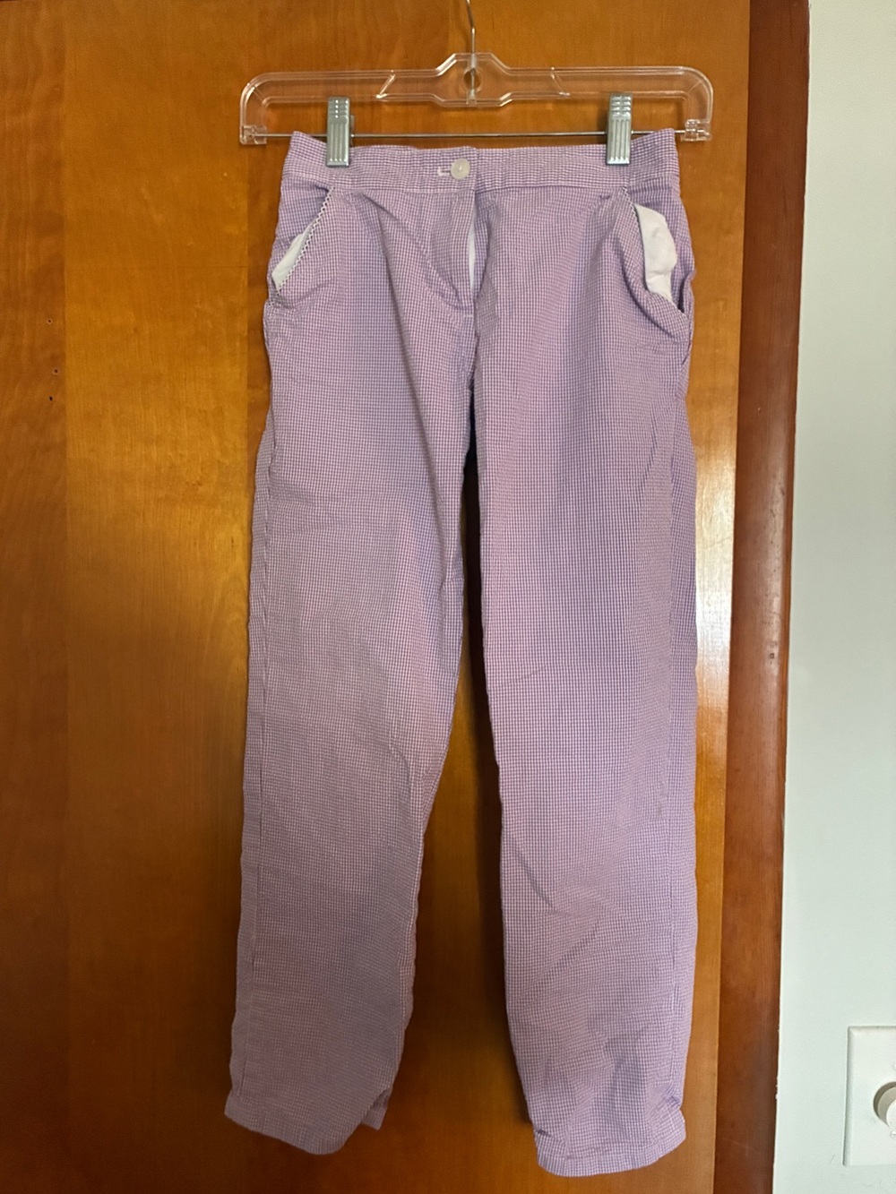 Brooks Brothers Purple and White Pants Sz 12